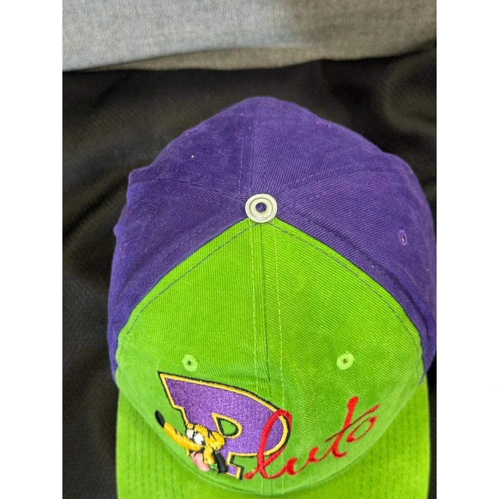Vintage Style Pluto Cap Walt Disney World Baseball Hat